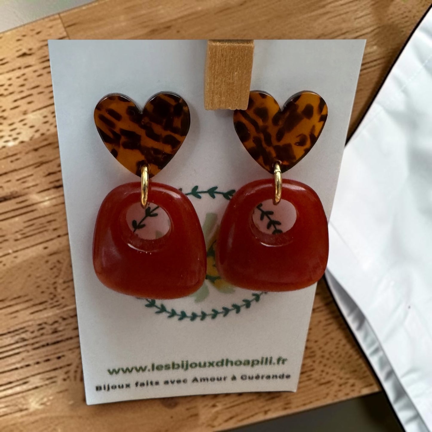Boucles d’oreilles « Pop d’Amour »