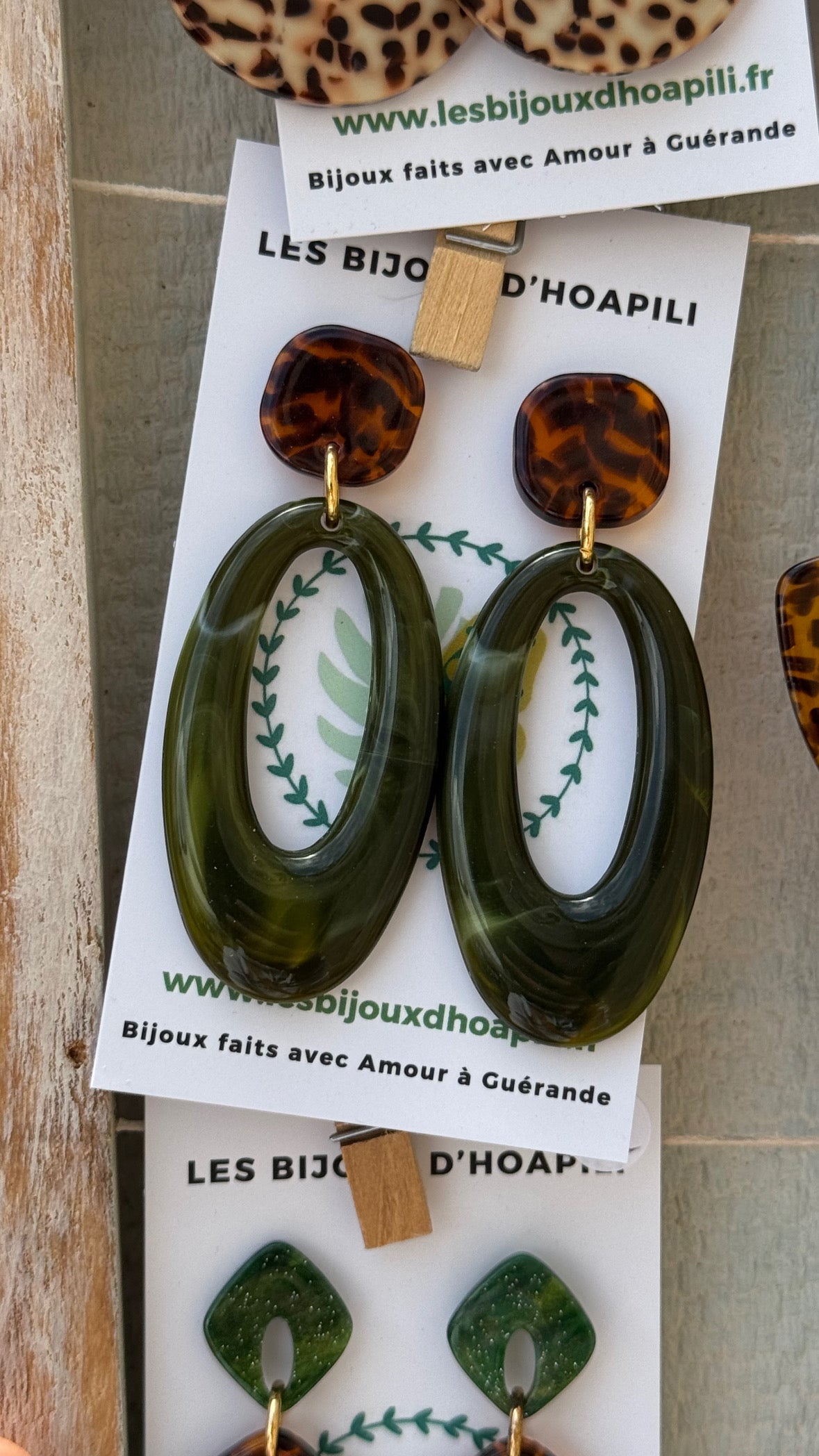 Boucles d’oreilles June