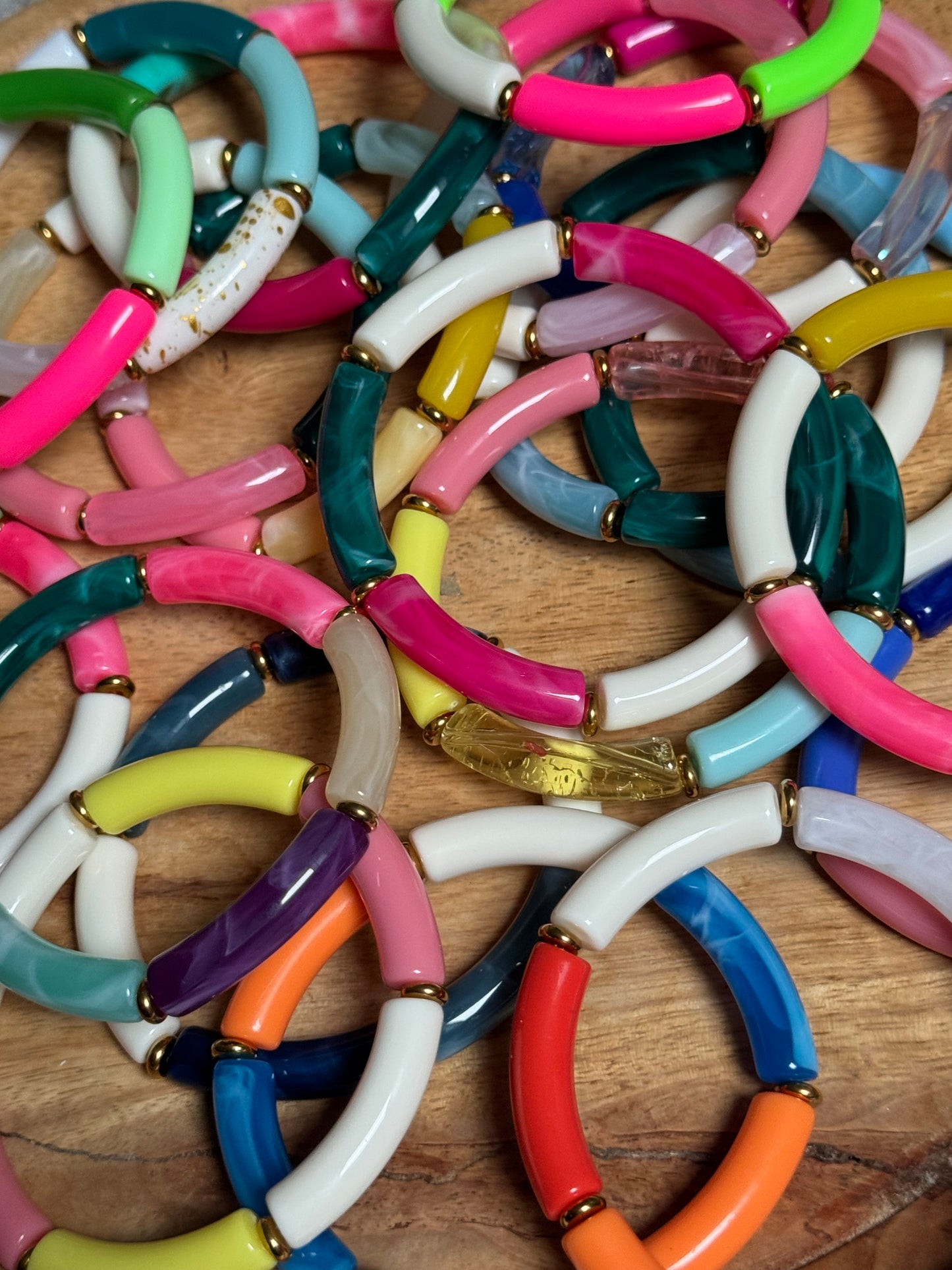 Bracelets Joncs Tendances - multicolores