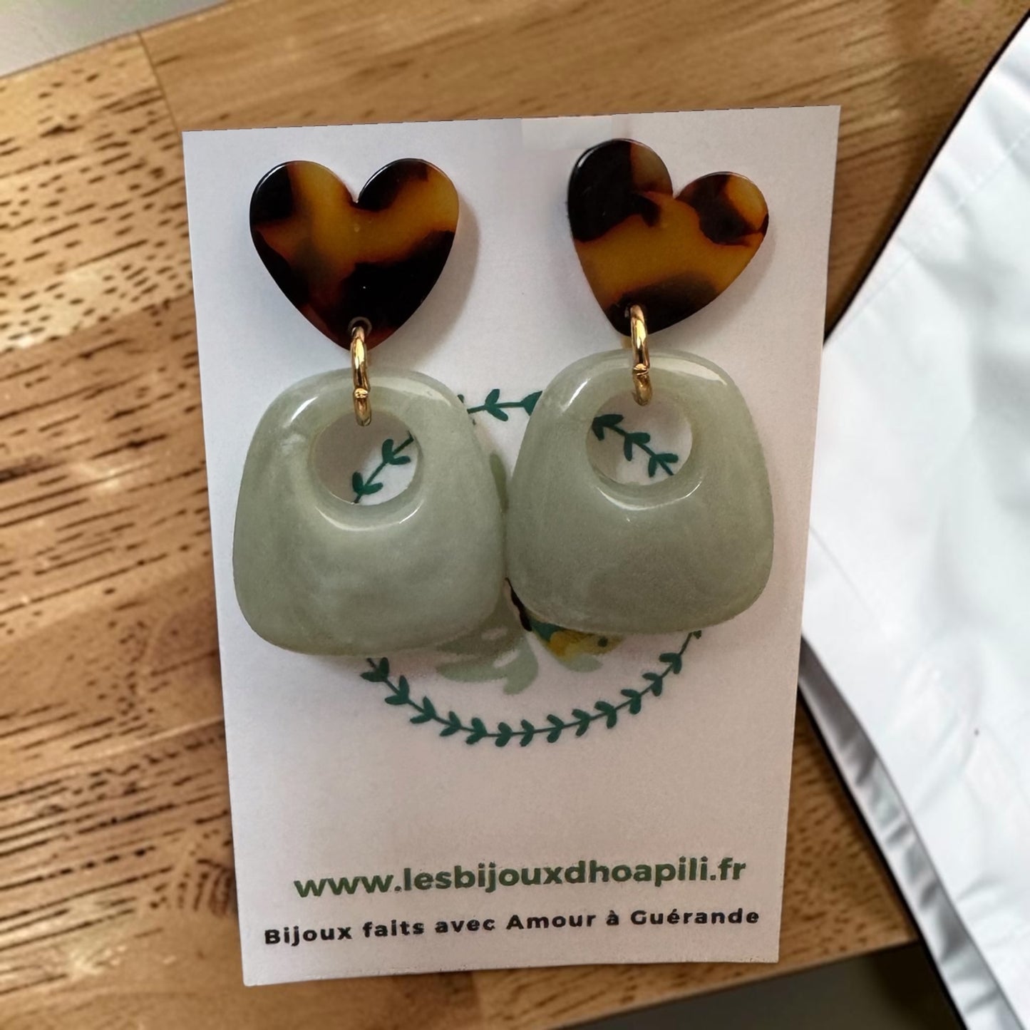 Boucles d’oreilles « Pop d’Amour »