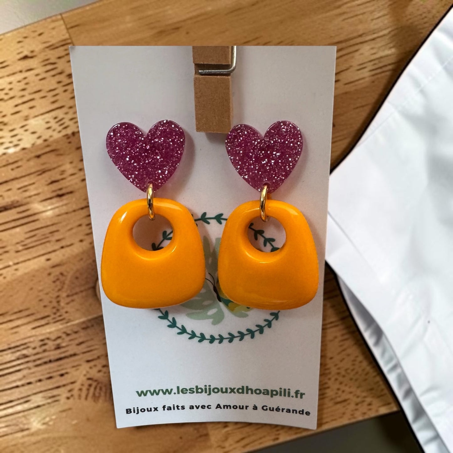 Boucles d’oreilles « Pop d’Amour »
