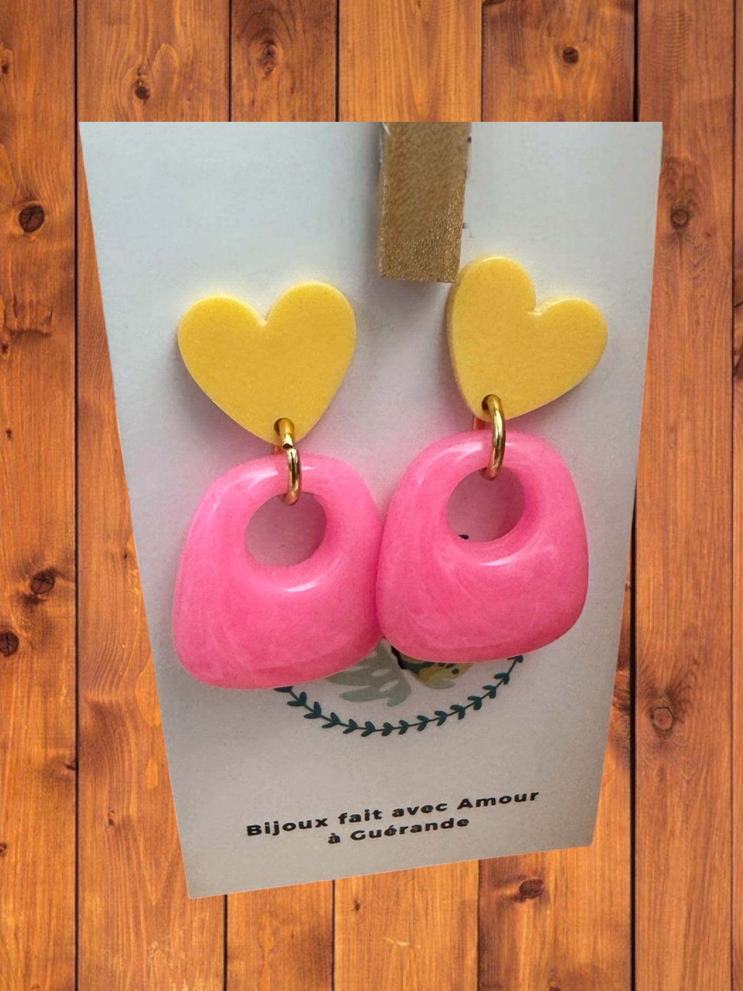 Boucles d’oreilles « Pop d’Amour »