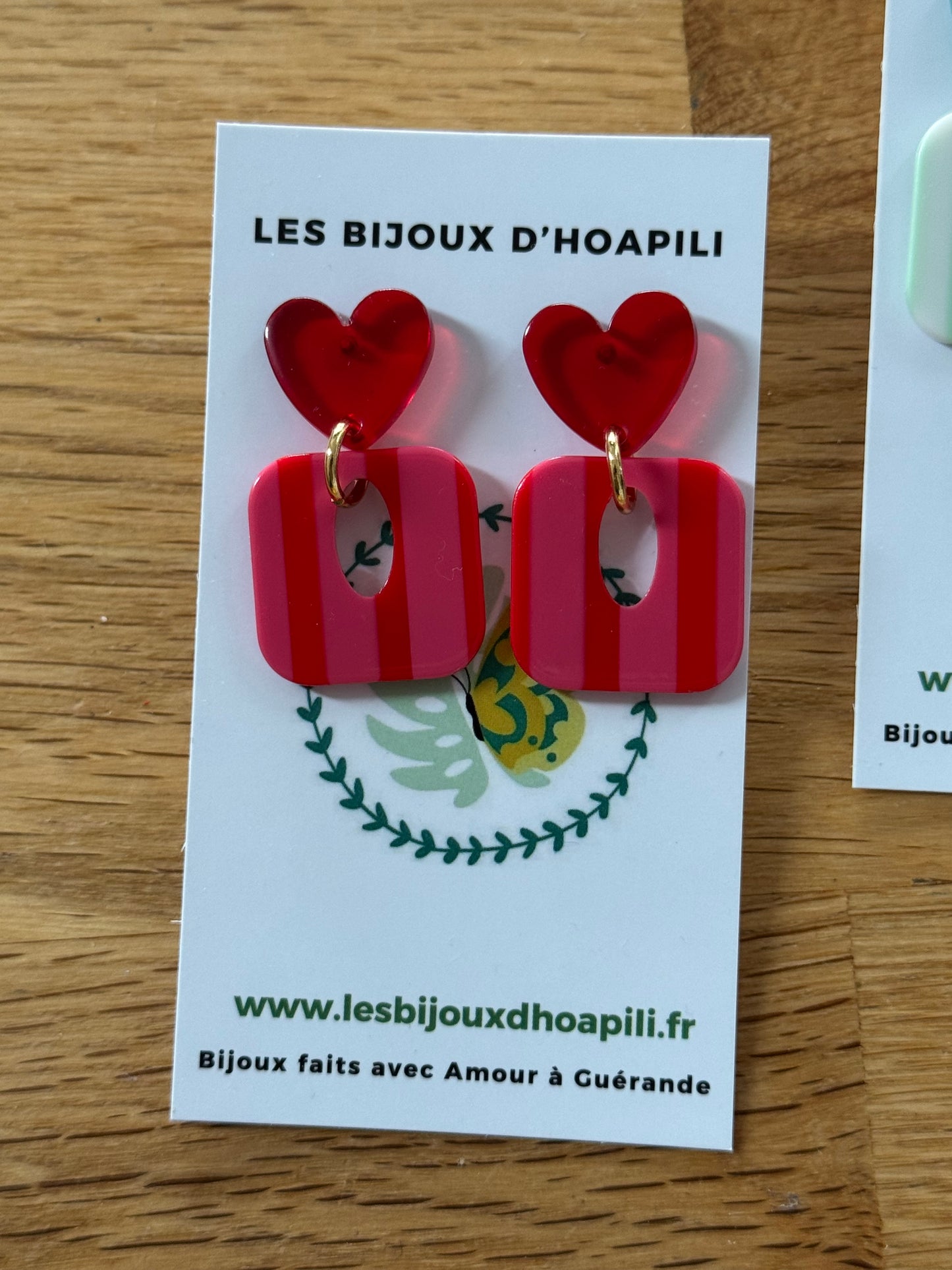 Boucles d’oreilles « Léamour »