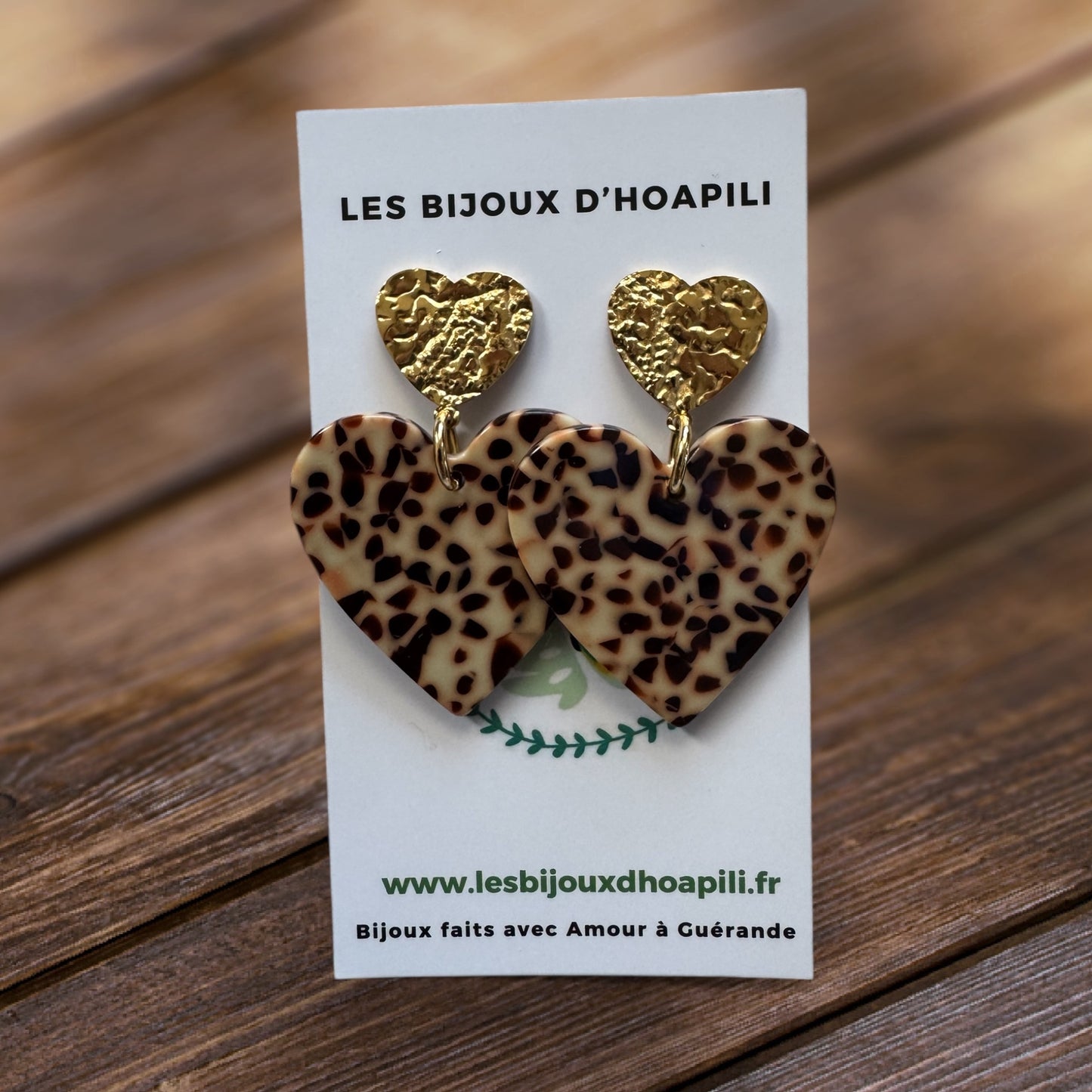 Boucles cœurs chics