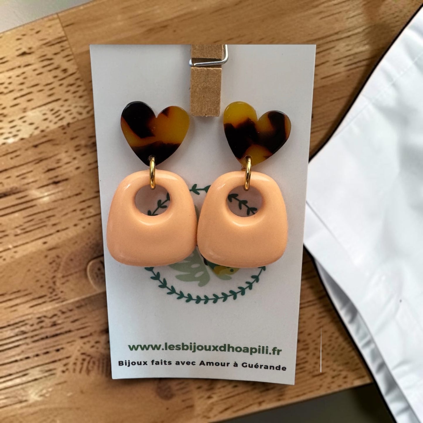Boucles d’oreilles « Pop d’Amour »