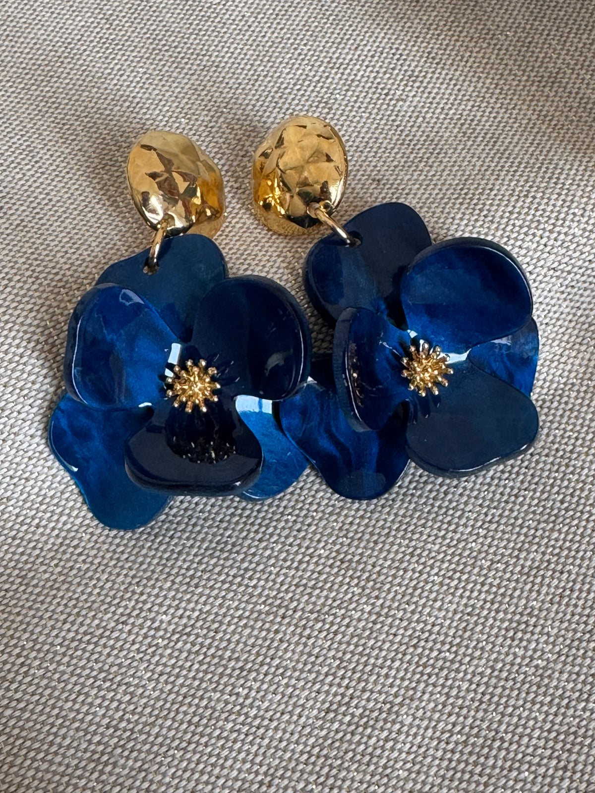 Boucles d’oreilles pétales