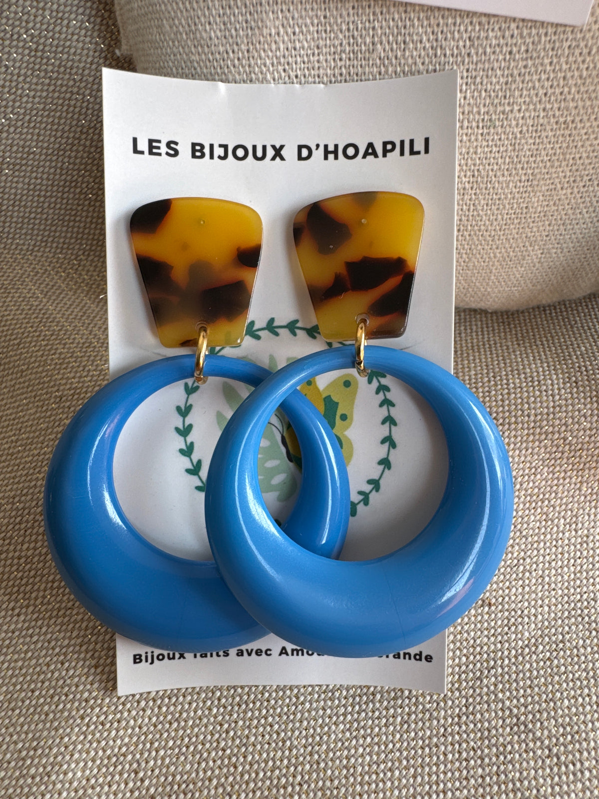 Boucles d’oreilles Clotilde