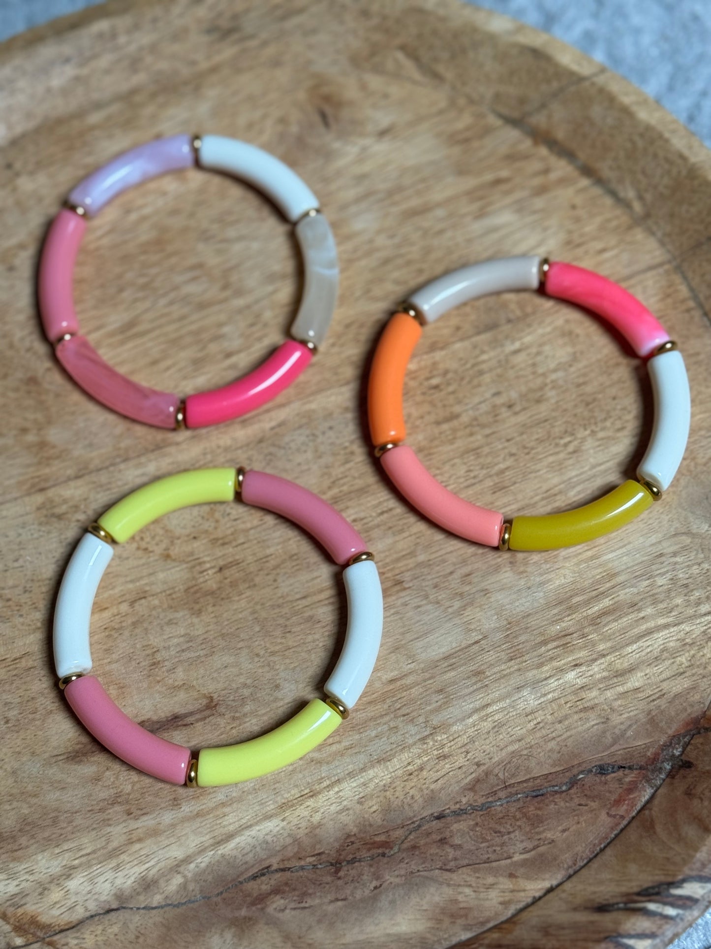 Bracelets Joncs Tendances - multicolores