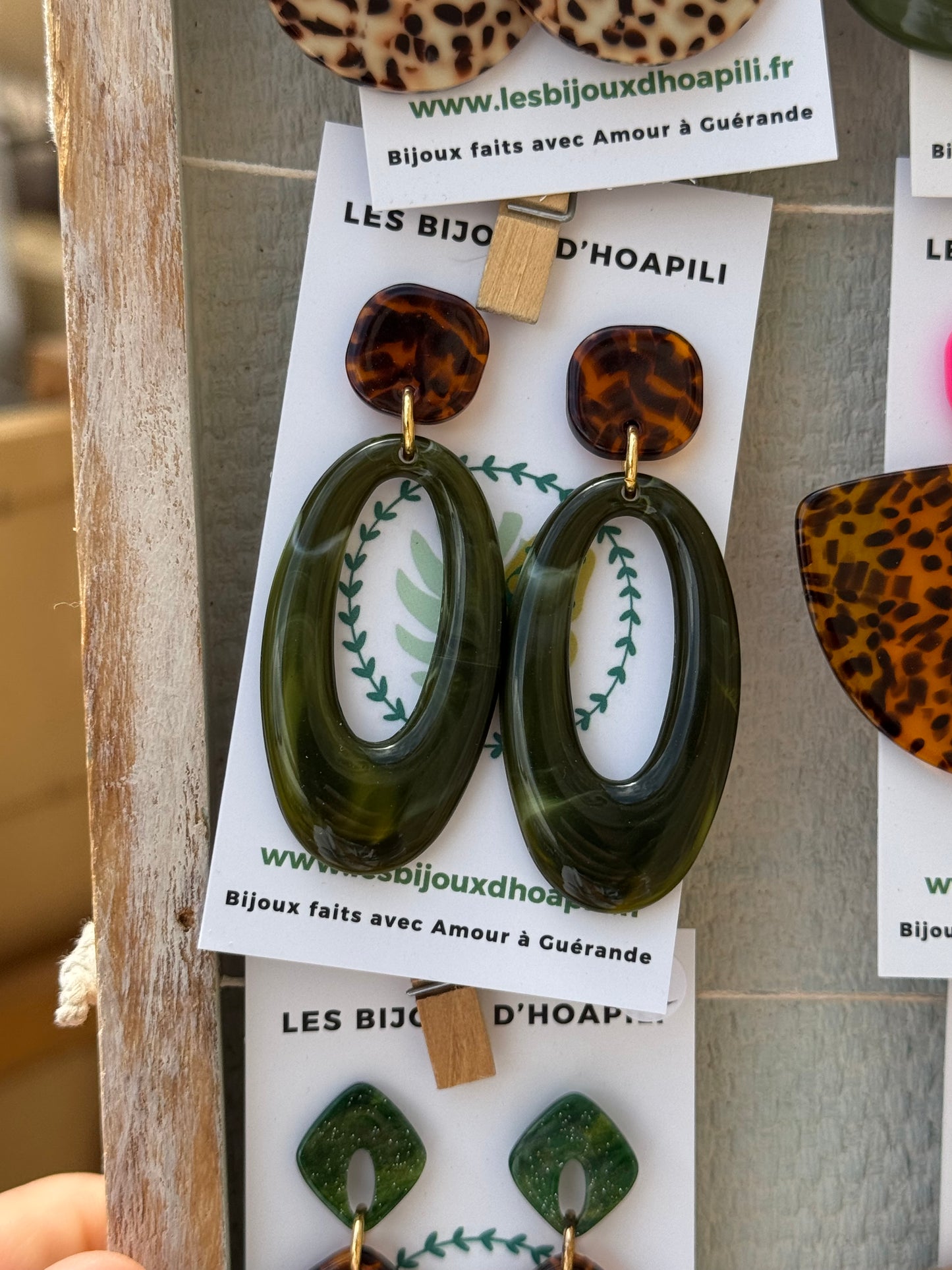 Boucles d’oreilles June
