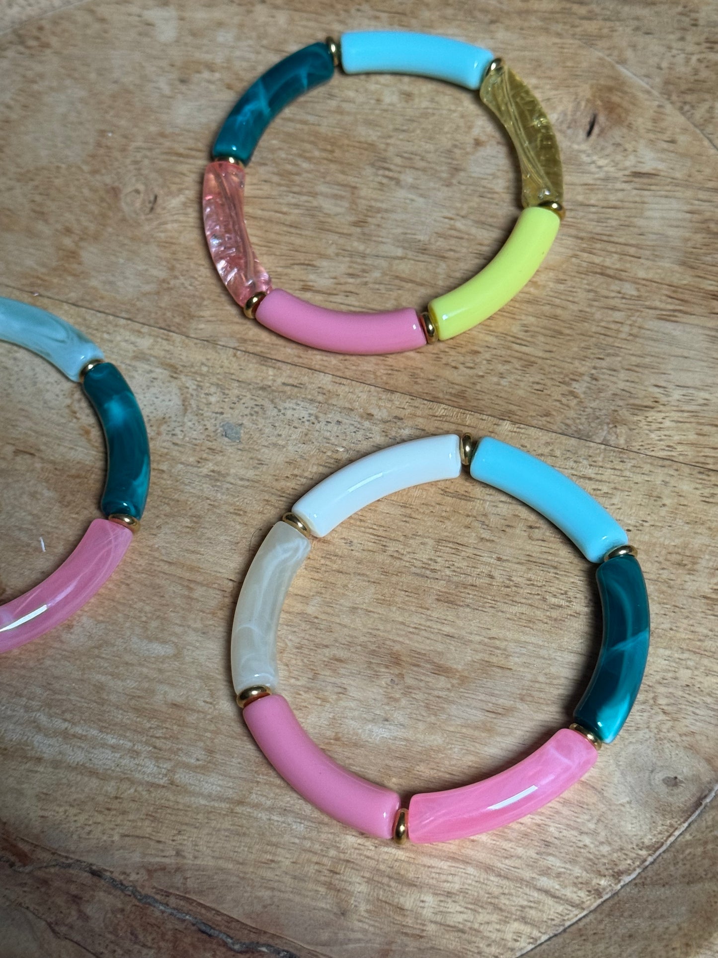 Bracelets Joncs Tendances - multicolores