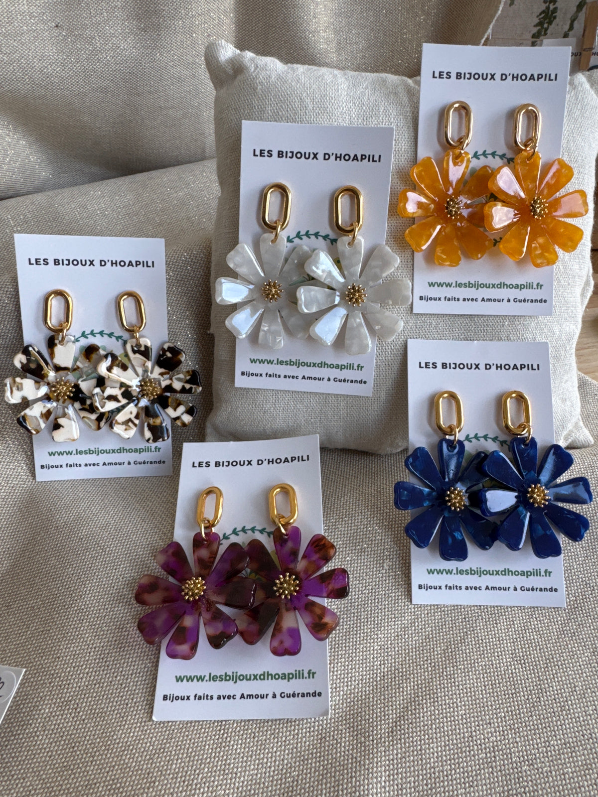 Boucles d’oreilles Margaret