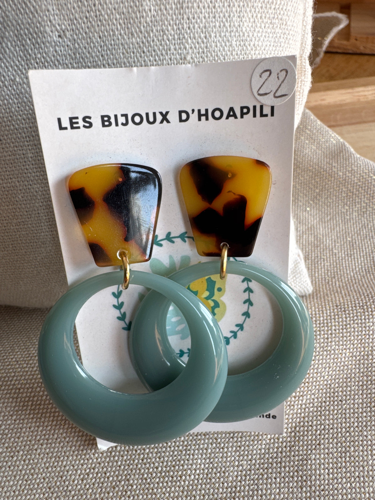 Boucles d’oreilles Clotilde