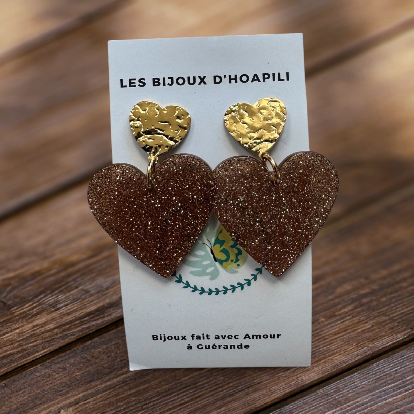 Boucles cœurs chics