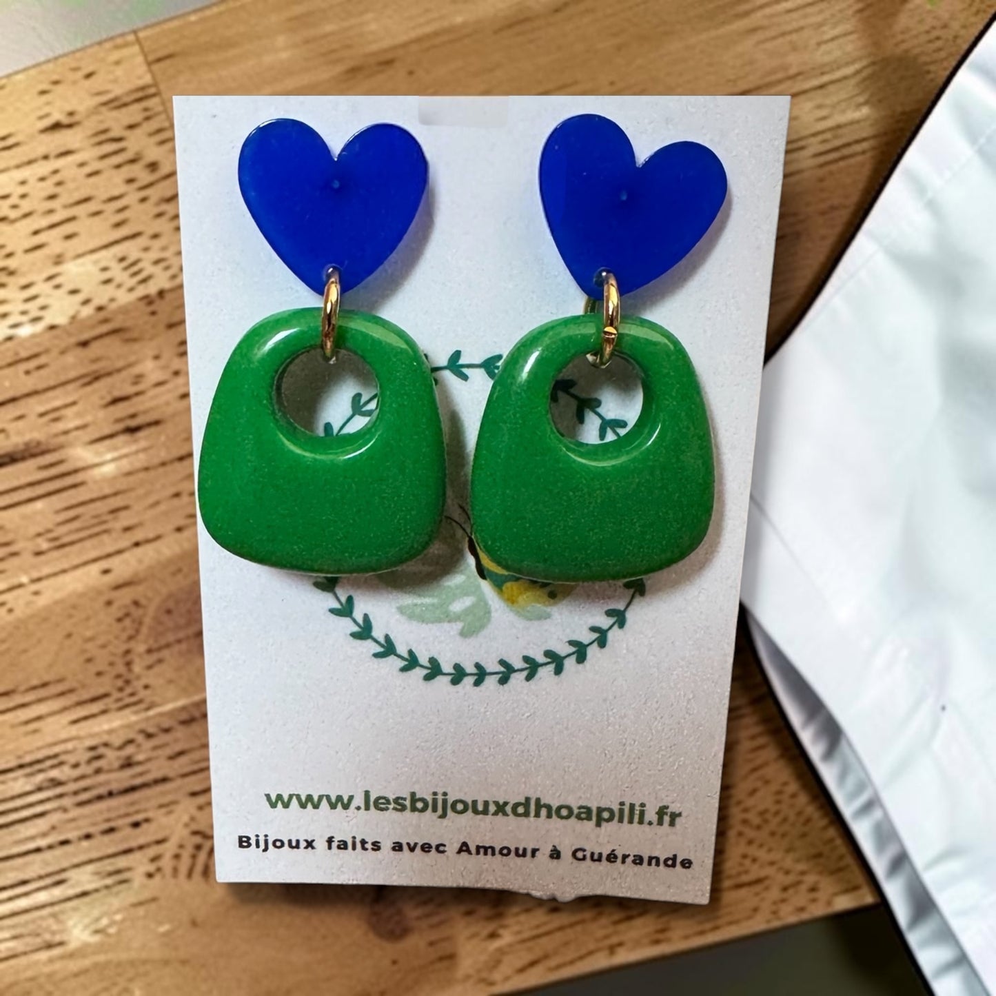 Boucles d’oreilles « Pop d’Amour »