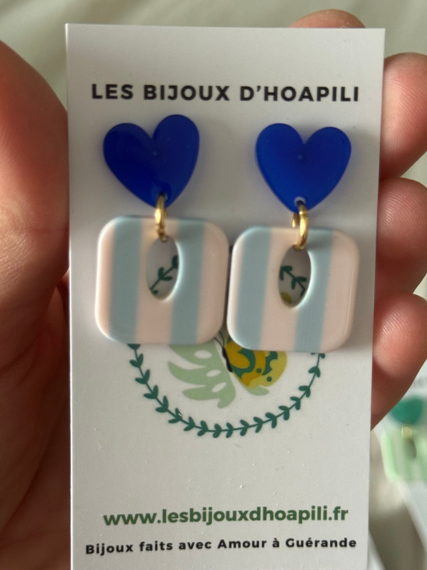 Boucles d’oreilles « Léamour »