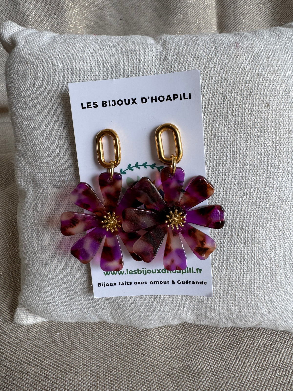 Boucles d’oreilles Margaret