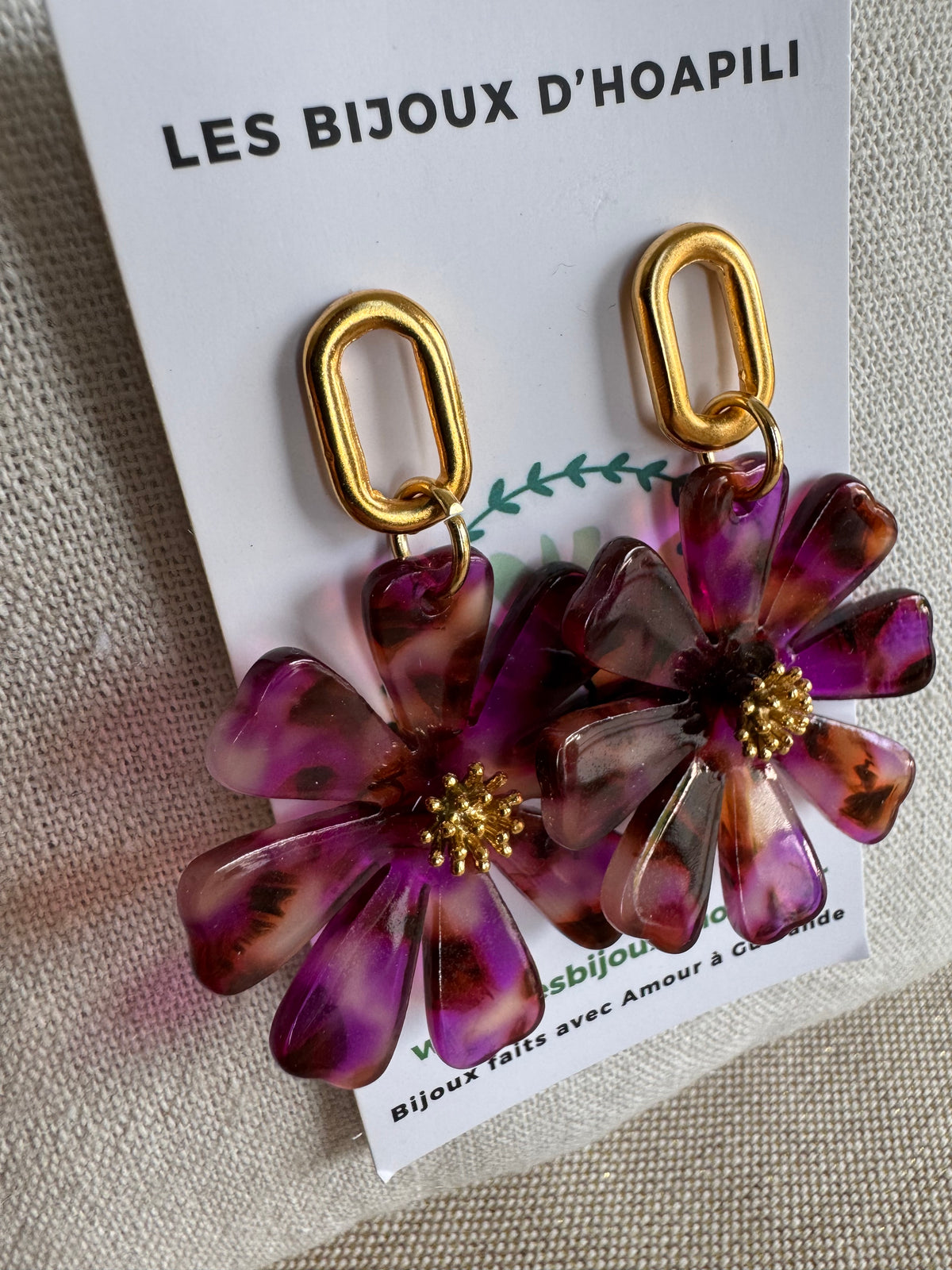 Boucles d’oreilles Margaret
