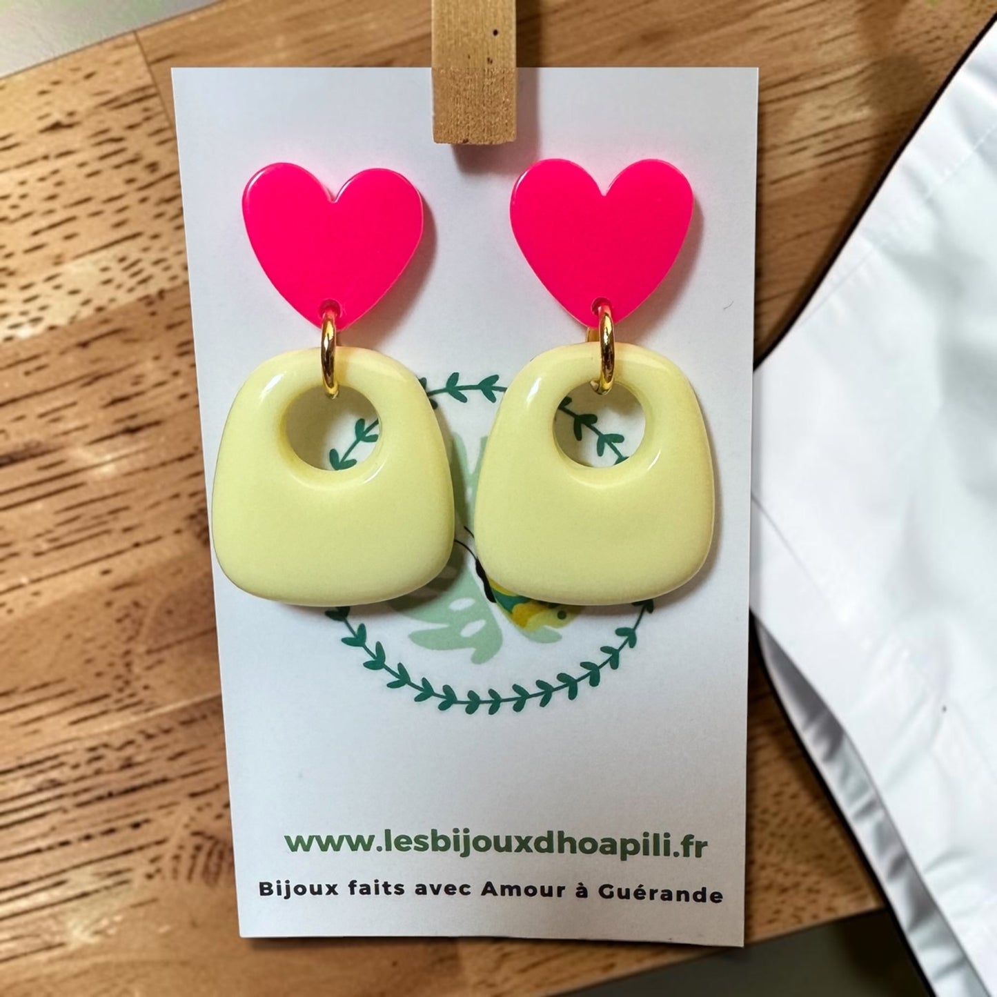 Boucles d’oreilles « Pop d’Amour »
