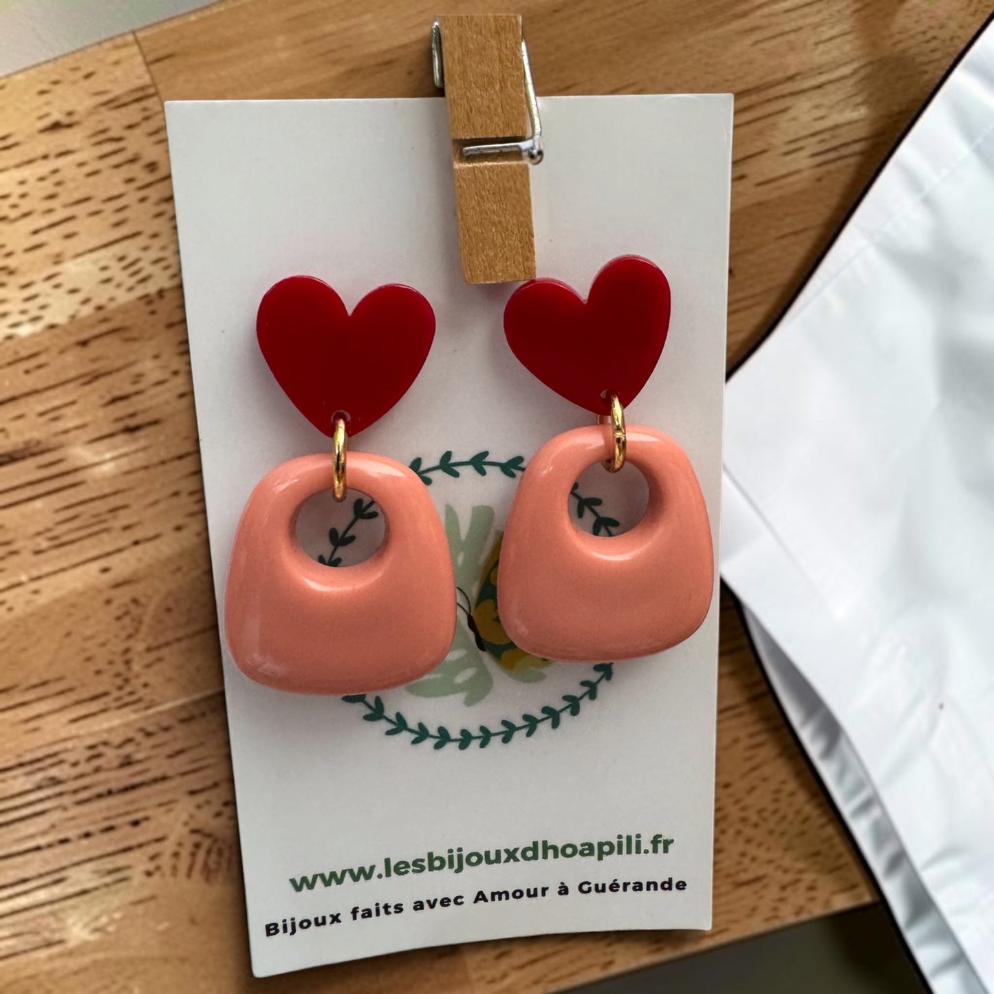Boucles d’oreilles « Pop d’Amour »