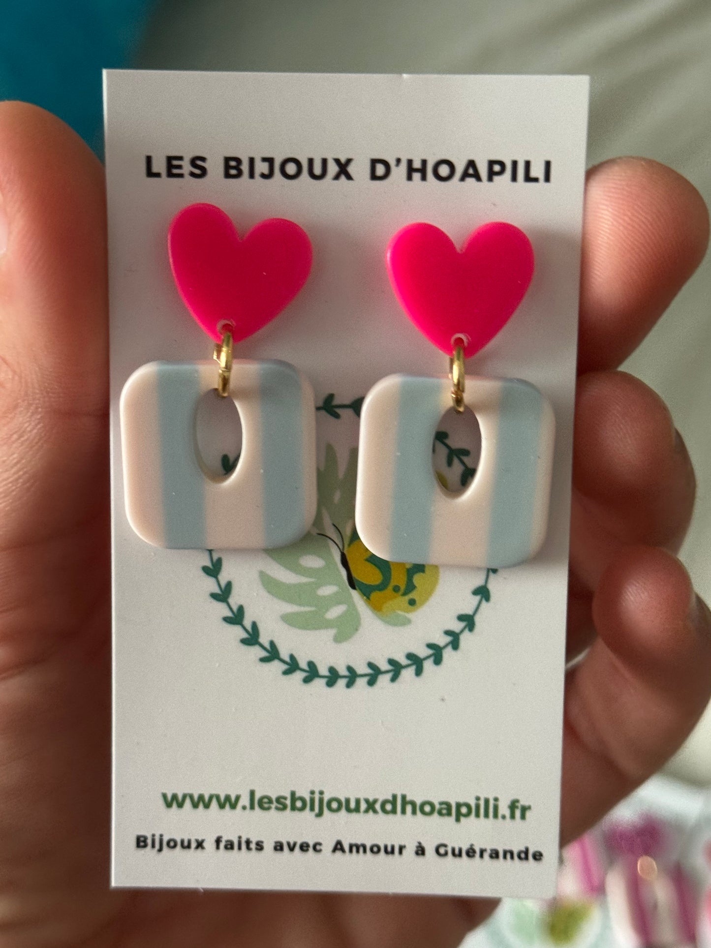 Boucles d’oreilles « Léamour »
