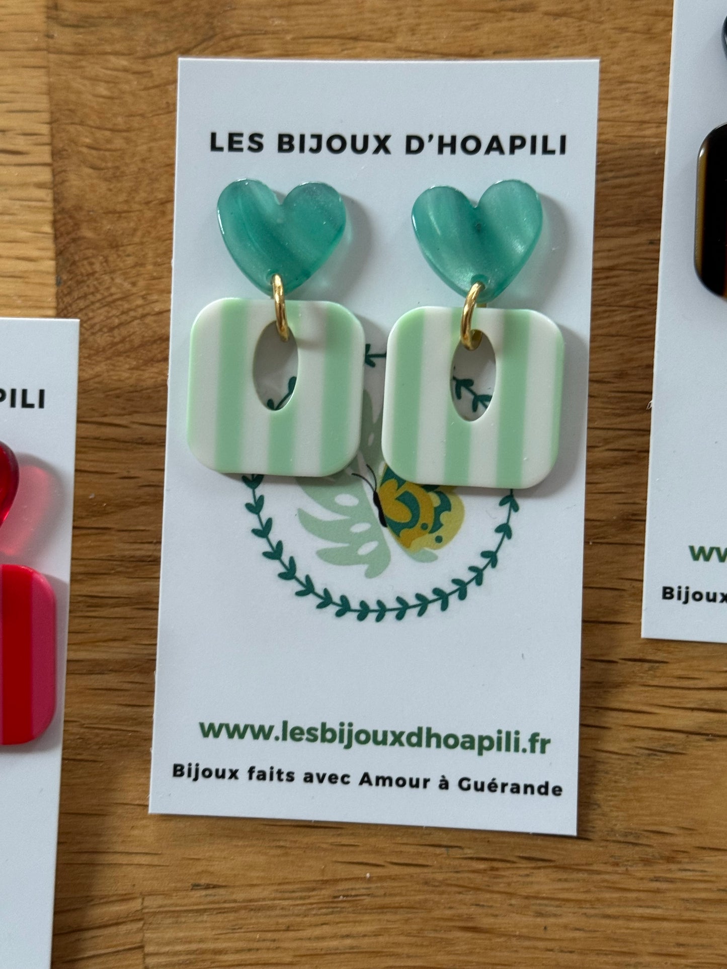 Boucles d’oreilles « Léamour »