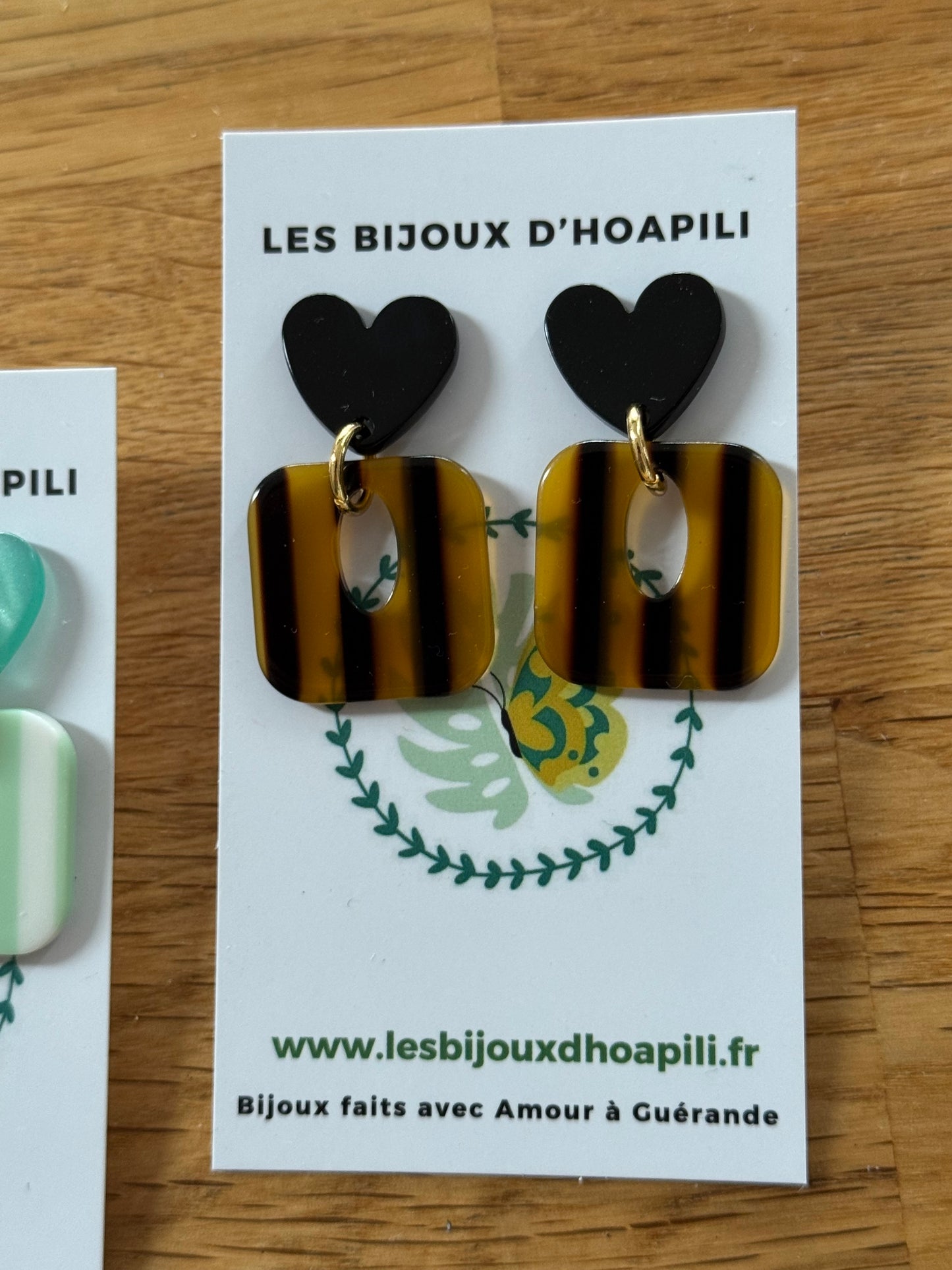 Boucles d’oreilles « Léamour »