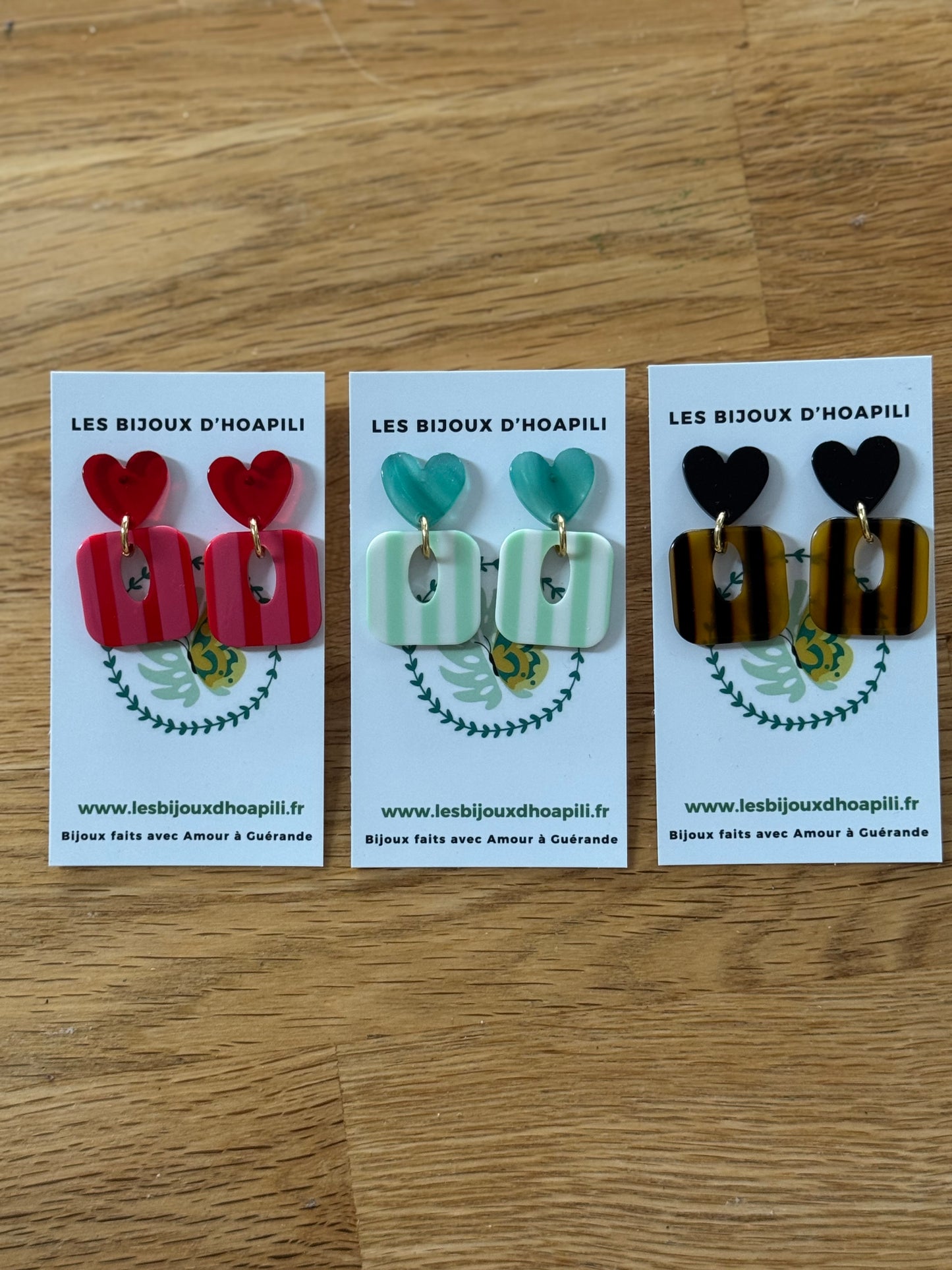 Boucles d’oreilles « Léamour »