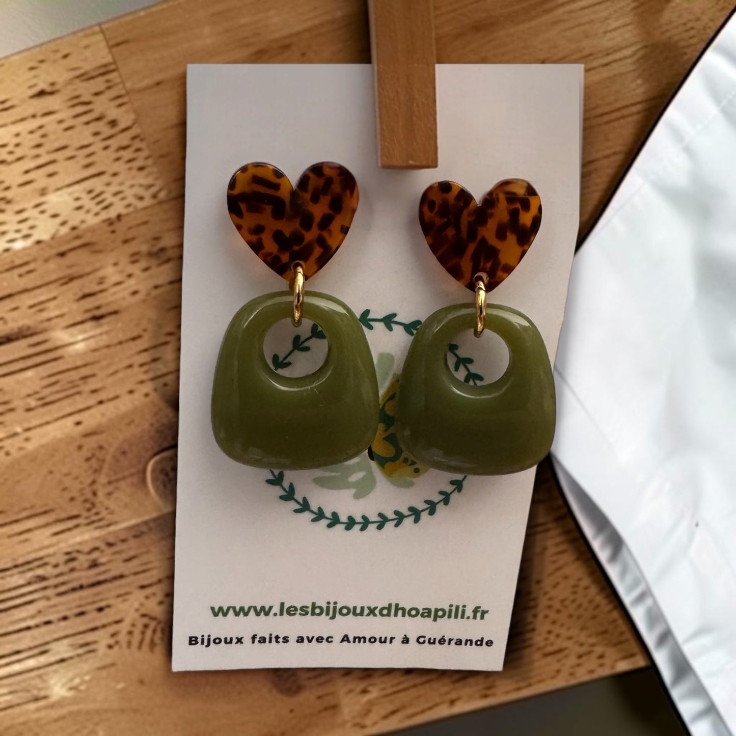 Boucles d’oreilles « Pop d’Amour »