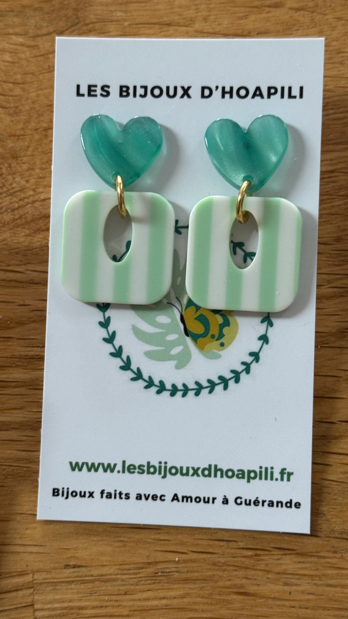 Boucles d’oreilles « Léamour »
