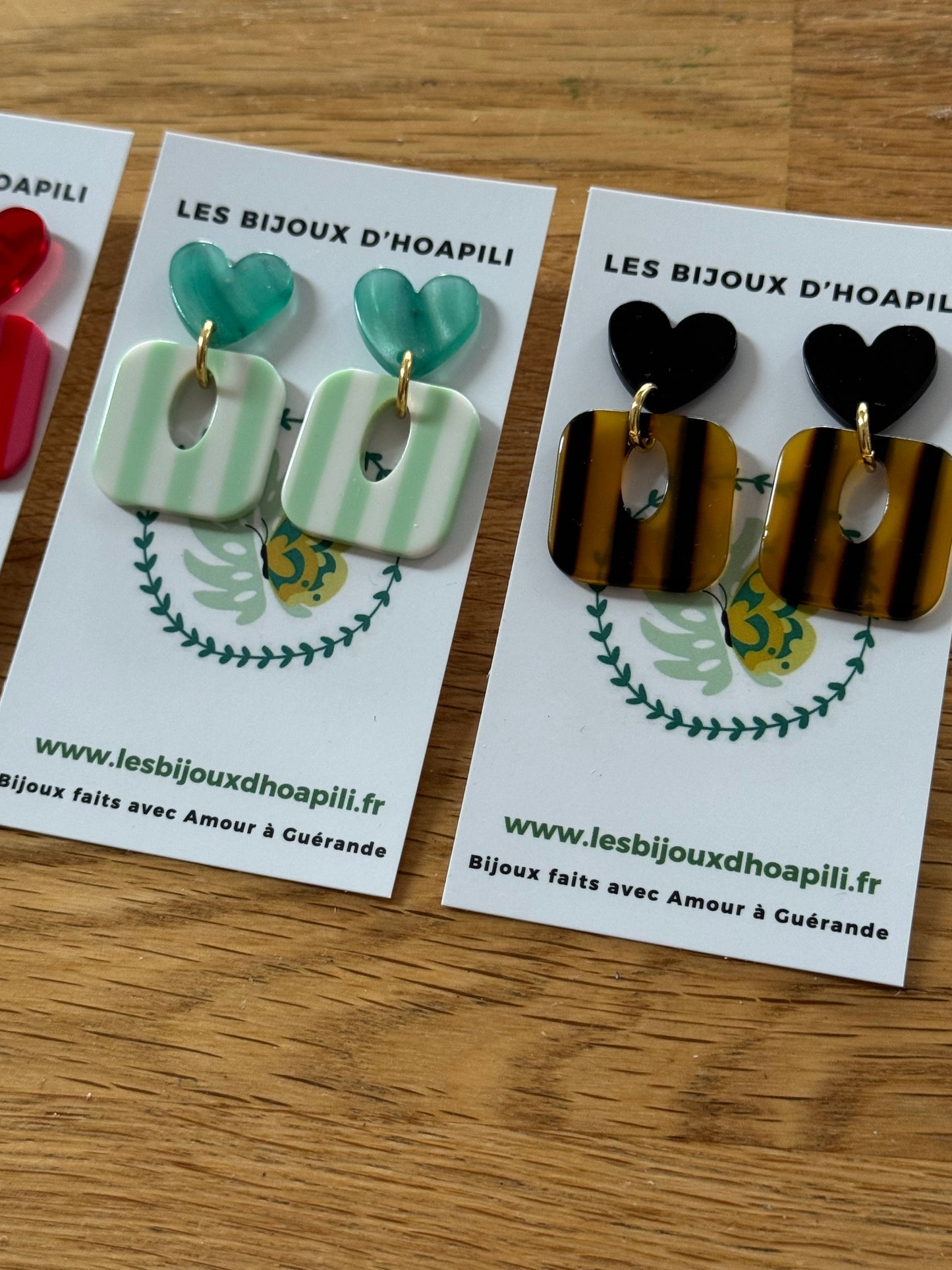 Boucles d’oreilles « Léamour »